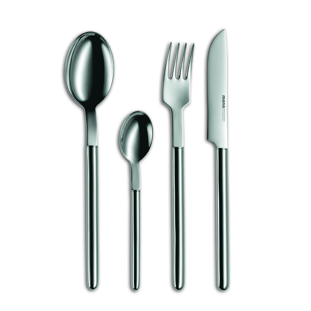 Mono oval Besteck, Edelstahl, 4