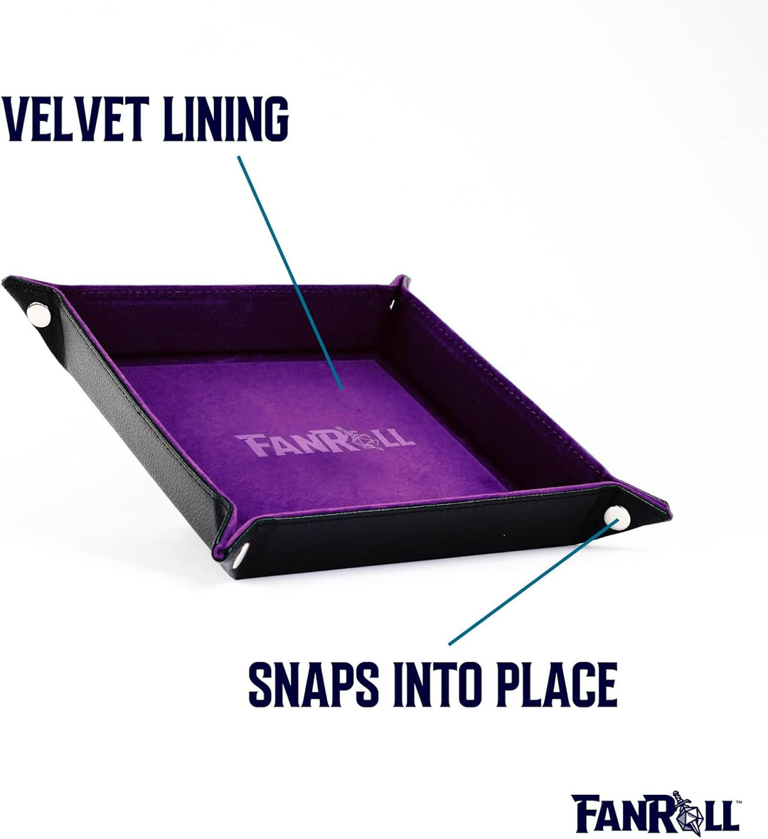 Dice Tray - Purple Violett, Violett