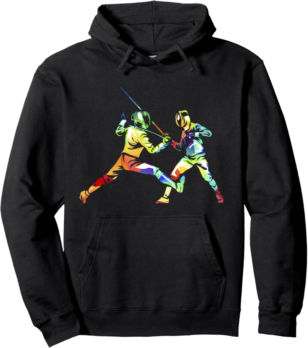 Fechten Florett Degen Pullover Hoodie