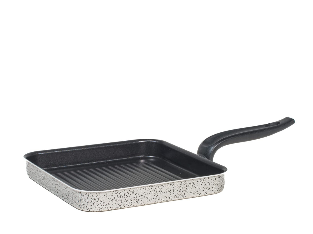 Home Grill, Aluminium, White, 23,5cm Grillpfanne 23,5 cm, Grillpfanne 23,5 cm