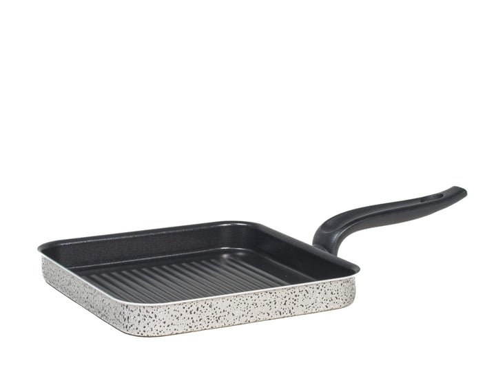 Home Grill, Aluminium, White, 23,5cm Grillpfanne 23,5 cm, Grillpfanne 23,5 cm