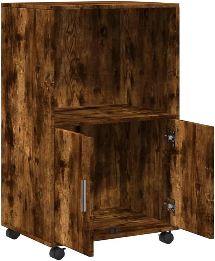 vidaXL Rollschrank, Büroschrank mit Stauraum, Aktenschrank für Wohnzimmer Büro, Bürocontainer Schran
