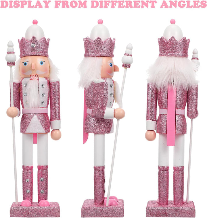 VALICLUD Nussknacker Zahlen Holz Puppen Decor Nussknacker Weihnachten Dekorationen für Home Soldat F