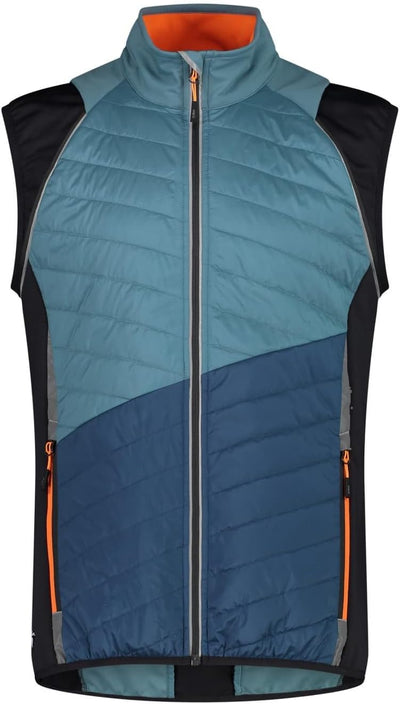 CMP Damen Gilet Softshell Waterproof Weste 50 hydro-bluesteel, 50 hydro-bluesteel