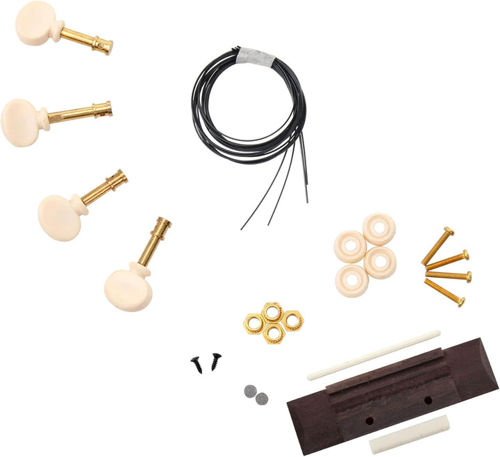 Classic Cantabile UC-240 Konzert Ukulele Bausatz (Do-it-Yourself, DIY, Lindenholz, Uke selbst bauen)