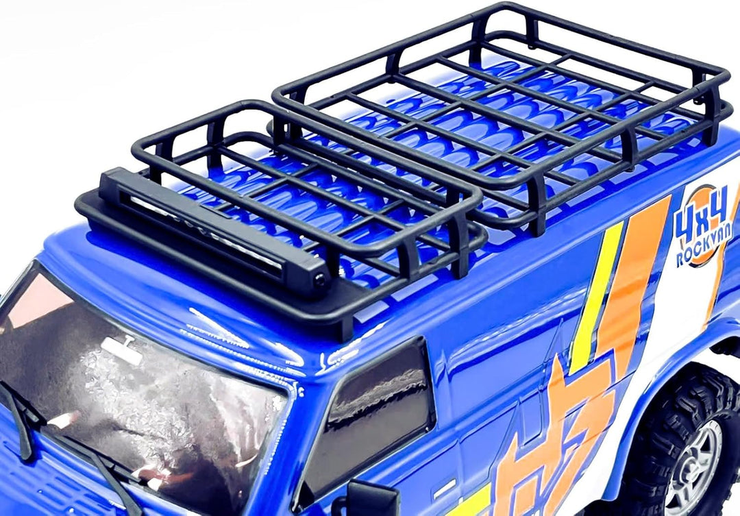 HOBBYPLUS CR18P EVO 2 RockVan RC Crawler - 1/18 Mini RC Crawler mit Zwei-Gang-Getriebe, Ganzmetallge