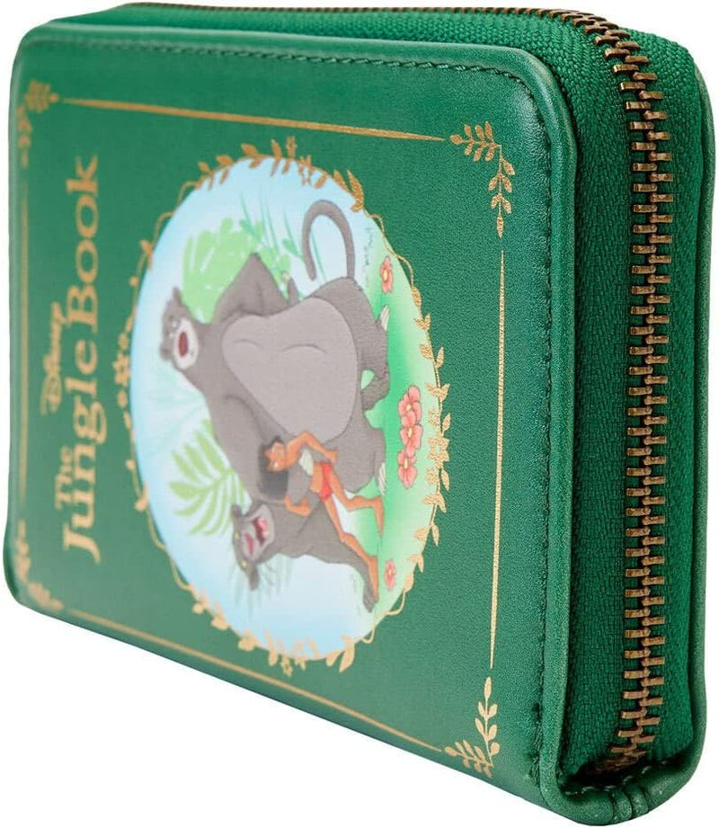 Loungefly Zip Around Purse Jungle Book Nue offiziell Disney Grün One Size Einheitsgrösse Mehrfarbig/