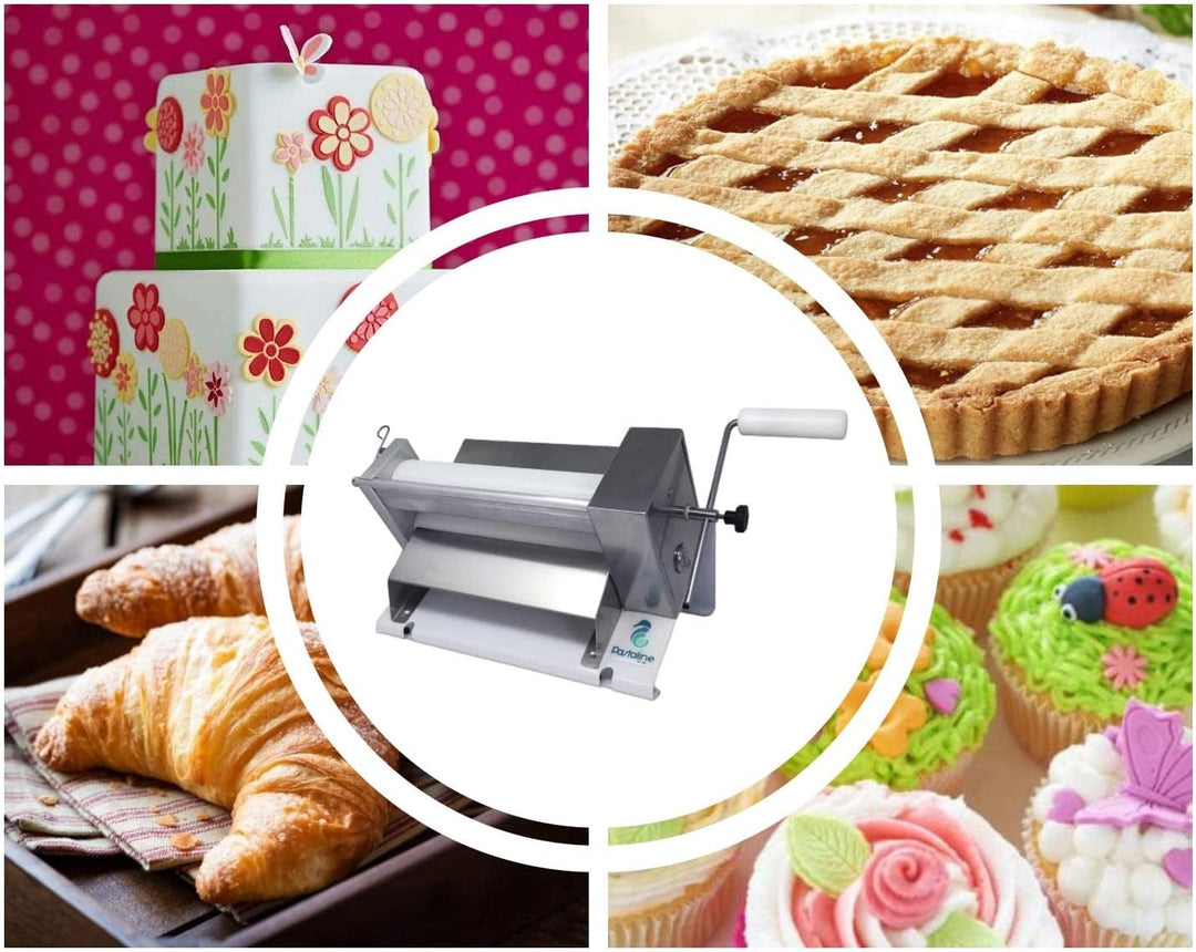 Pastaline Sfogliafacile XL Teigausrollmaschine - # 1 Italienische Bäcker Pasta-Teigrollmaschine scha