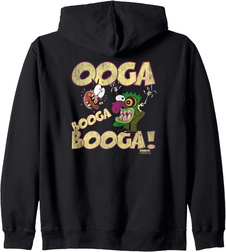 Courage the Cowardly Dog Ooga Booga Booga Kapuzenjacke