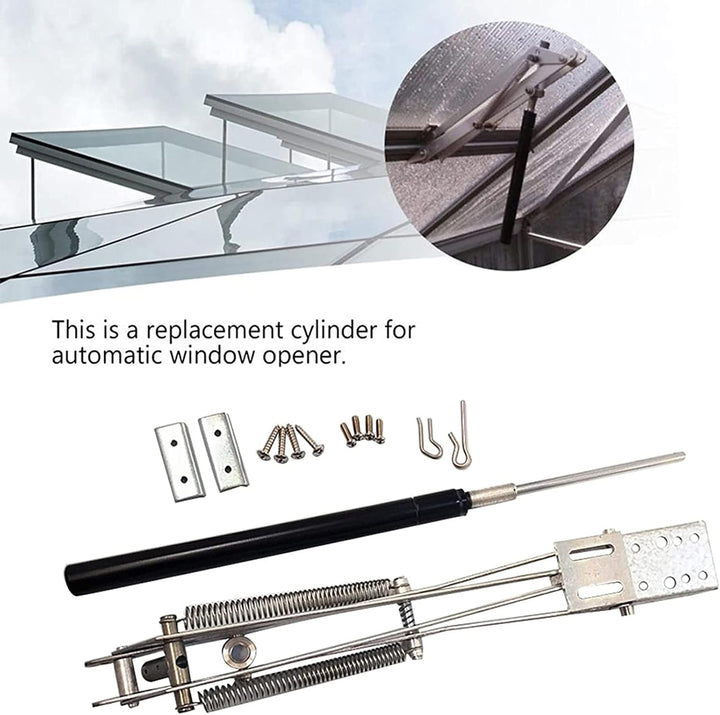 Gewächshaus Fensteröffner Automatische Dach Vent Opener Gewächshaus Zubehör Solar Fenster Louvre Gew