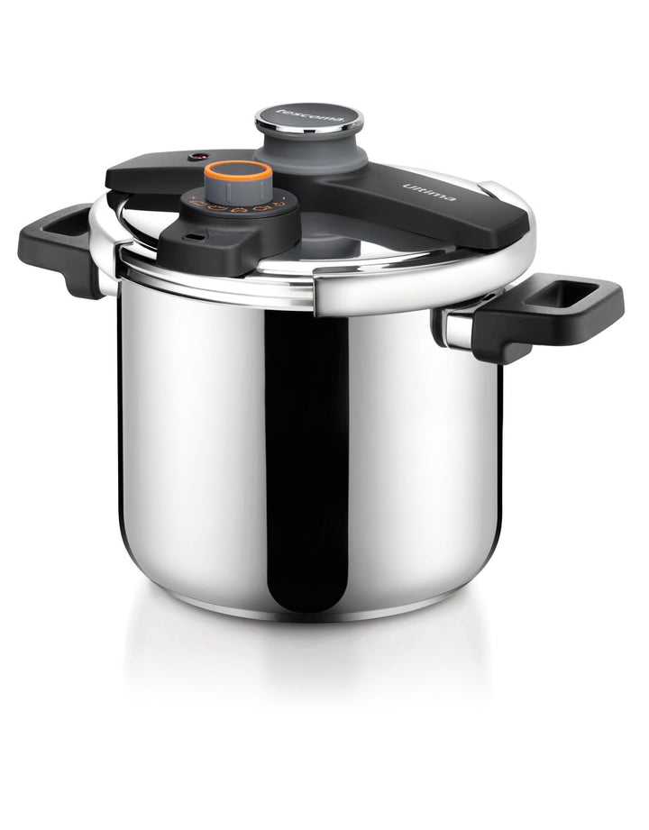 Tescoma 702767 Schnellkochtopf, Metall, Silber/schwarz, 22 cm