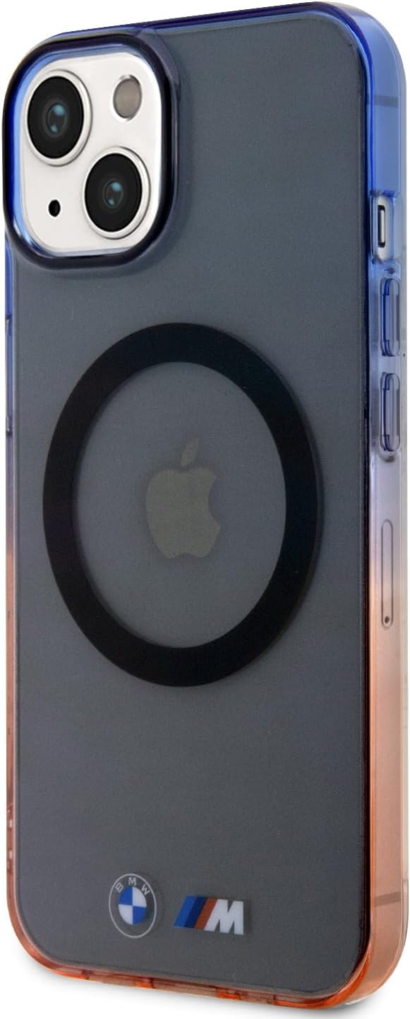 BMW BMHMP14SHTGE hülle für iPhone 14 6.1" grau hardcase Gradient Bumper
