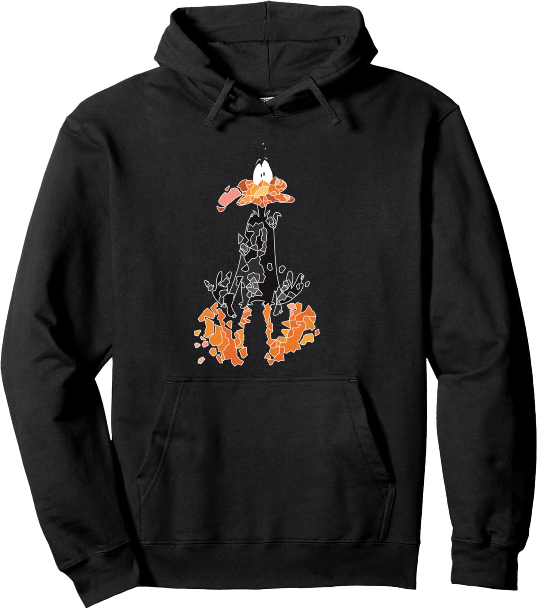 Looney Tunes Disintegrated Daffy Pullover Hoodie