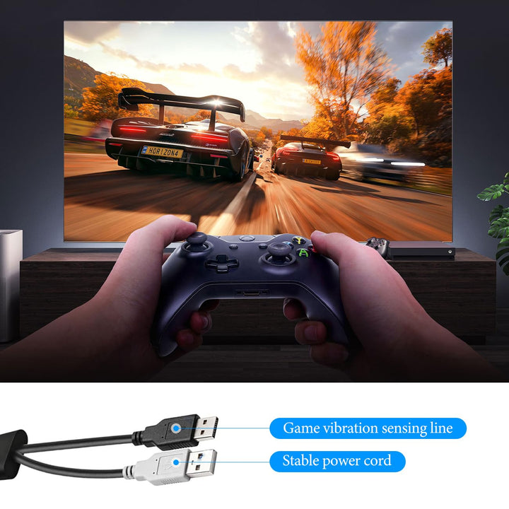 Hiacinto Gamecube Controller Adapter Switch: 4-Port USB-Adapter für Switch, PC &amp; Wii U, Plug &amp; Play