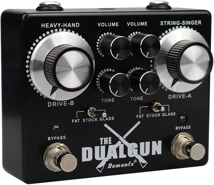 DemonFX DUAL GUN - 2 tone Overdrive Pedal