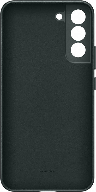 Samsung Leather Smartphone Cover EF-VS906 für Galaxy S22+, Handy-Hülle, echtes Leder, Schutz Case, s