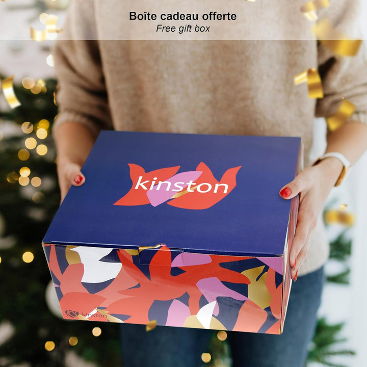 Kosmetiktasche für unterwegs, halbstarr, 25 cm, Kosmetiktasche KINSTON Grau, Grau