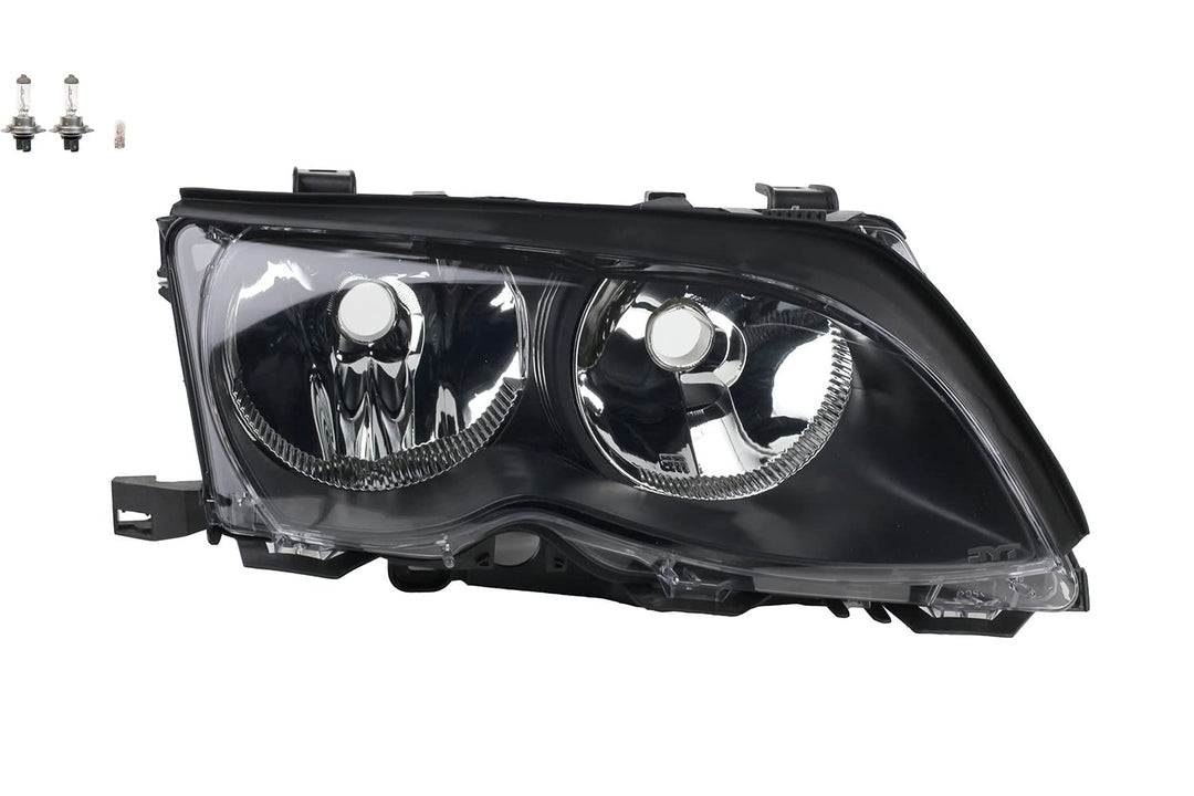 Johns, Scheinwerfer passend für BMW 3er E46 09/01-02/05 /- rechts + Leuchtmittel