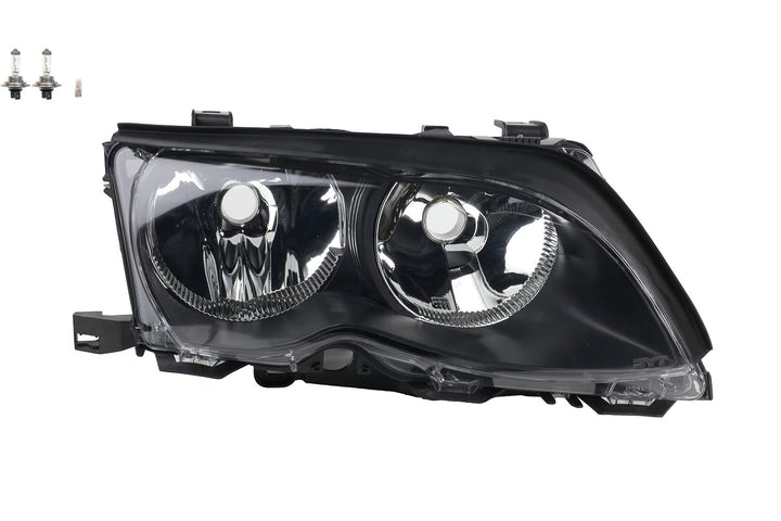 Johns, Scheinwerfer passend für BMW 3er E46 09/01-02/05 /- rechts + Leuchtmittel