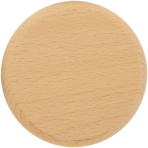 teemando® 10 X Abdeckung für Mass-Krüge & Weizengläser bis 8,4 cm Ø aus Buchenholz, Schutz vor Insek