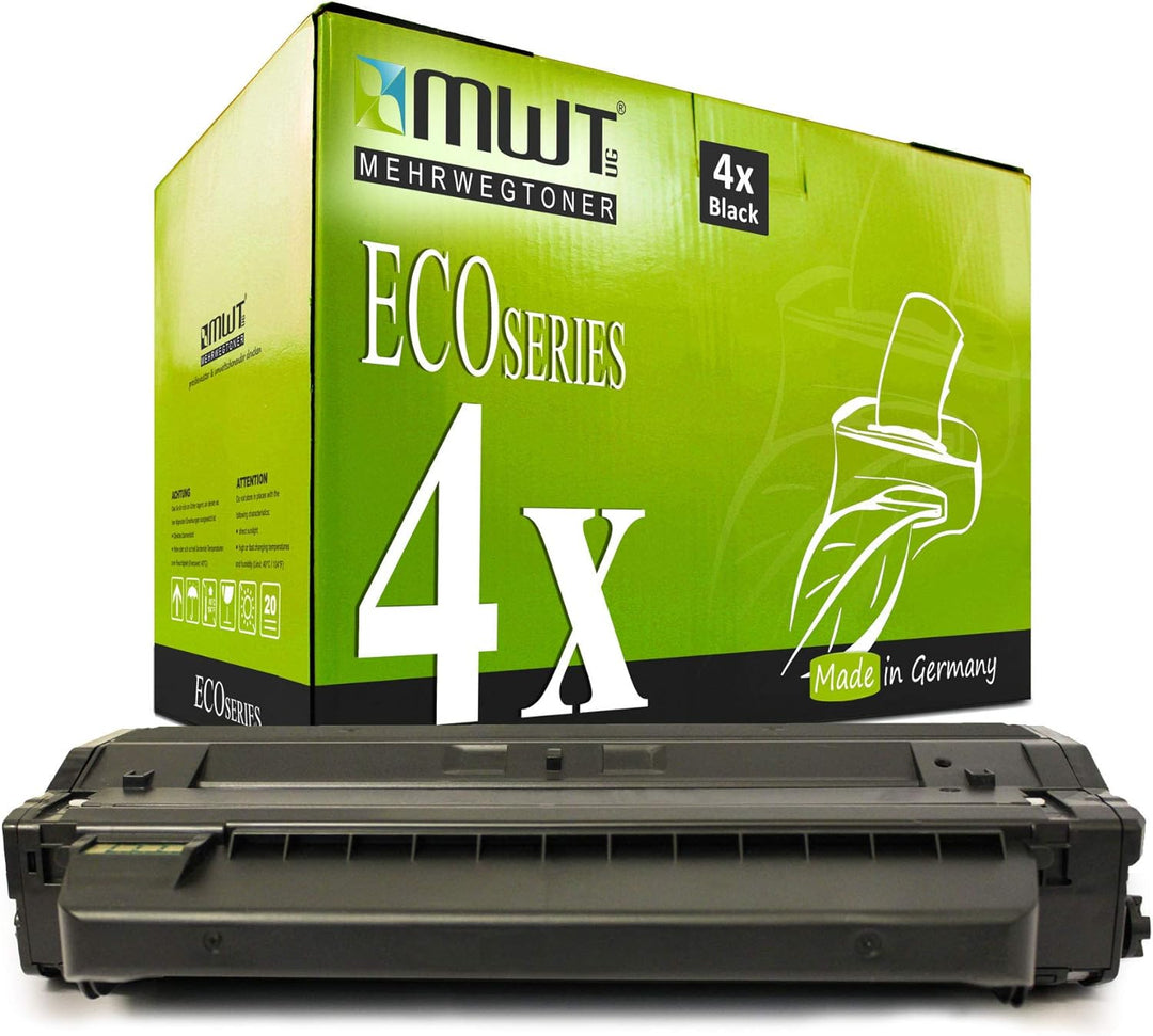 4X MWT Toner kompatibel für Samsung SCX 4600 4623 FW F FN ersetzt MLT-D1052L Schwarz MLT-D1052L/ELS