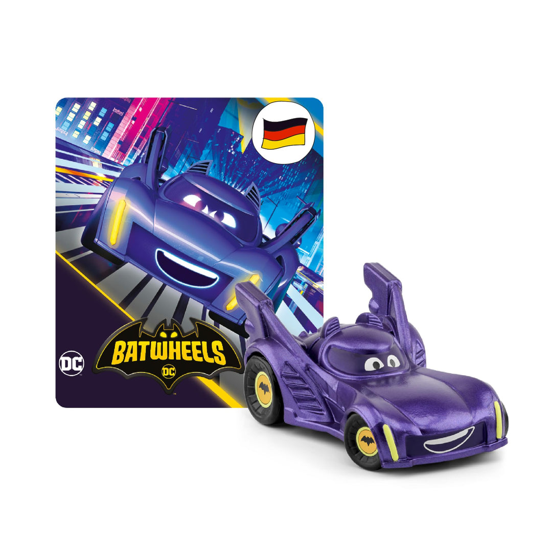 tonies Hörfigur für Toniebox, DC – Batwheels, Hörspiel mit 5 Geschichten für Kinder ab 5 Jahren, Spi