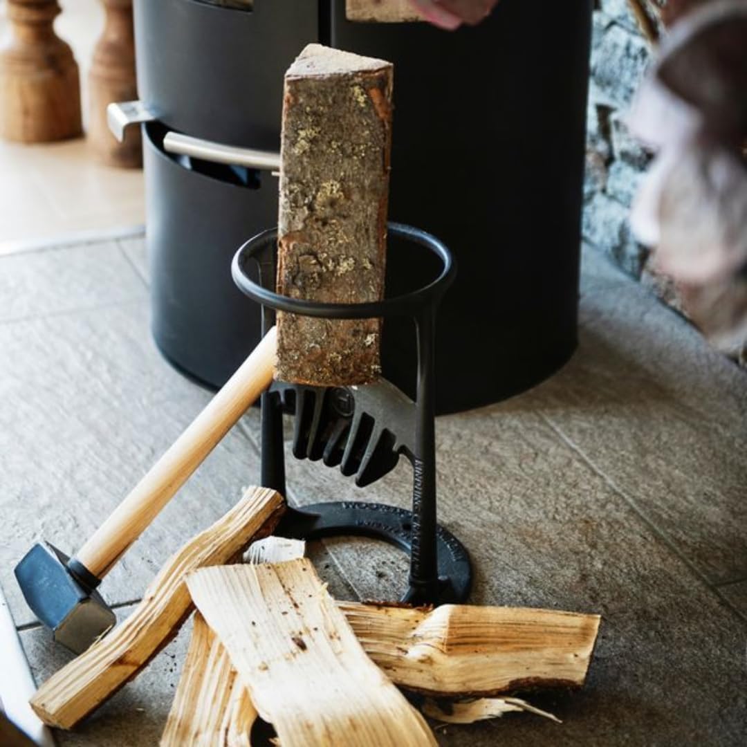 Kindling Cracker Original Manueller Holzspalter für Anzündholz aus Gusseisen | Sicherer Anmachholzsp