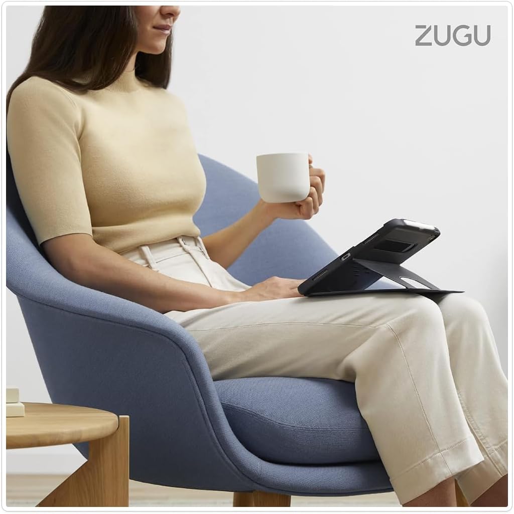 ZUGU CASE iPad Pro 11 Zoll Hülle (M4 / M5) 2024/2025 schlanke Schutzhülle 8 Winkel-Ständer magnetisc