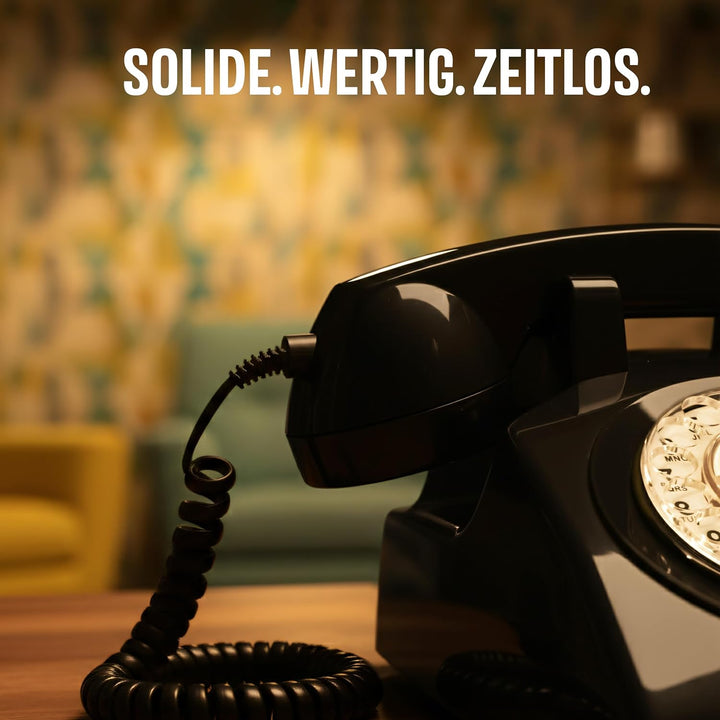 Retro Telefon Wählscheibe/Festnetztelefon Retro/Telefon mit Schnur/Telefon mit Wählscheibe/Telefon R