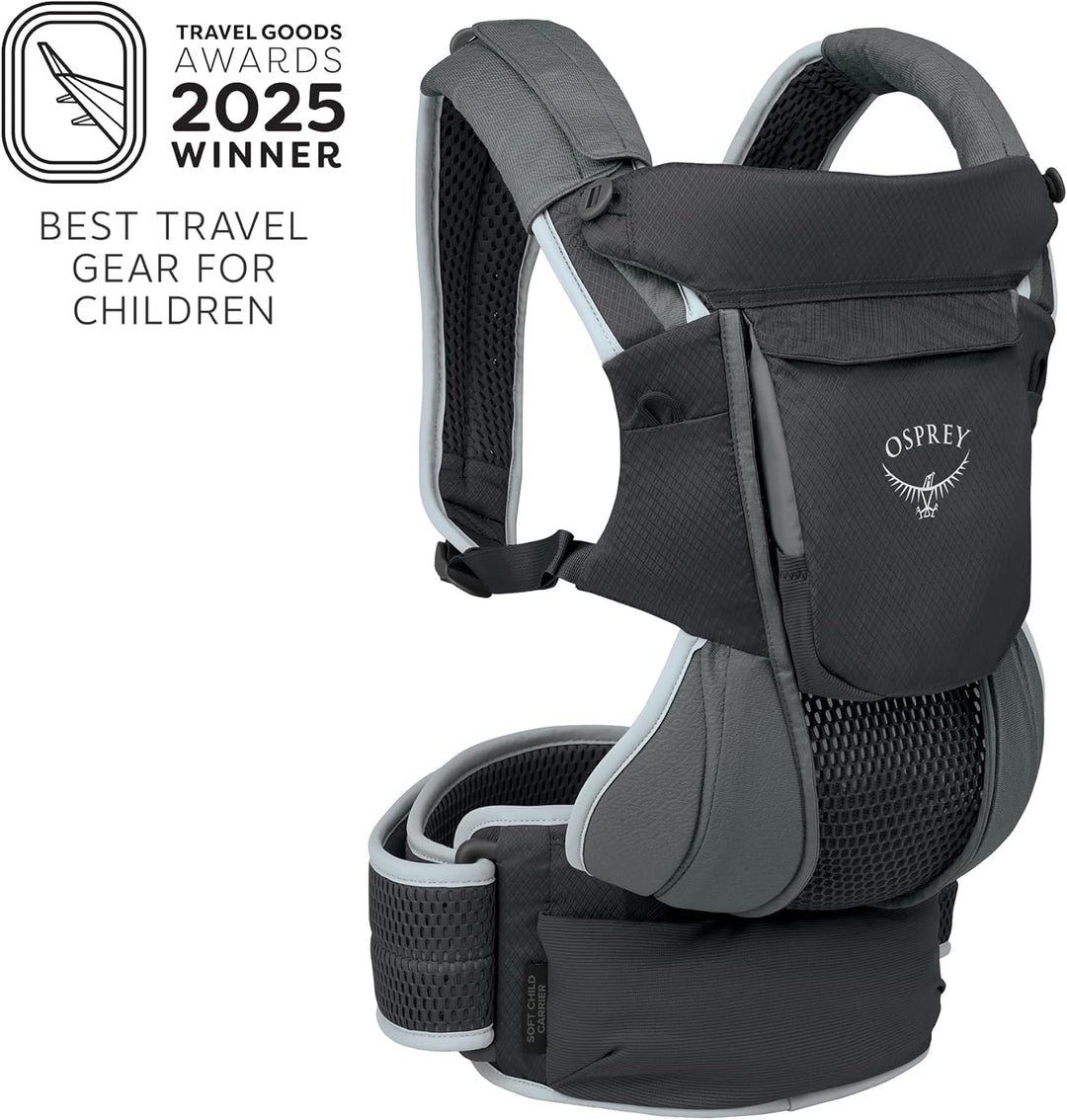 Osprey Poco Child Carriers - Deluxe child cokpit - Buil-in sunshade - Breathable Suspension - Adjust