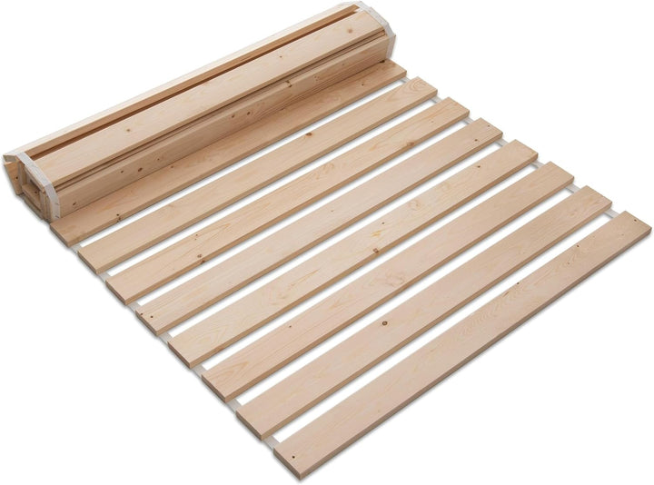 Betten-ABC Madera Natura XXL Rollrost, Massives Fichtenholz (Grösse: 90 x 200 cm, 21 Leisten), 90 x