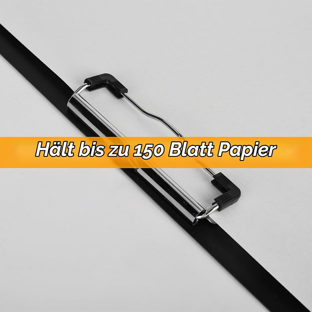 elthmpr Klemmbrett A3-3 Stück Kunststoff Klemmbretter Querformat Set, Clipboard mit Loch Klammer Gro