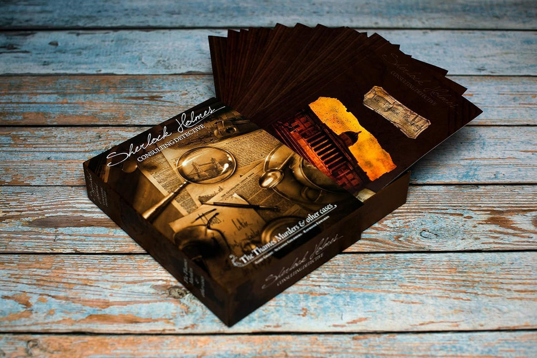 Asmodee Editions Sherlock Holmes Consulting Detective Themsesmorde Spiel