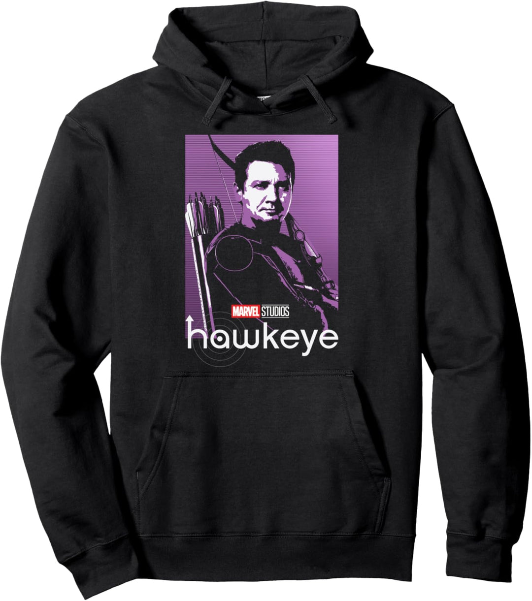 Marvel Hawkeye Poster Pullover Hoodie