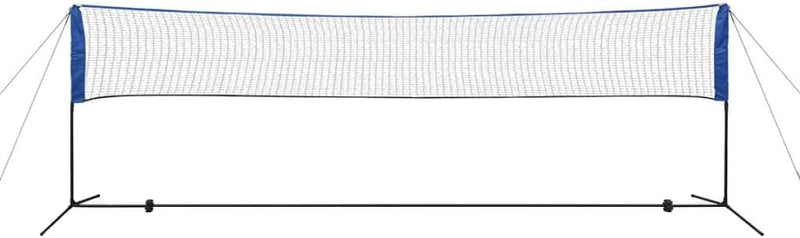 vidaXL Badmintonnetz Set mit 3 Bälle Federballnetz Volleyballnetz 300/500x155 cm 500 x 72 cm, 500 x