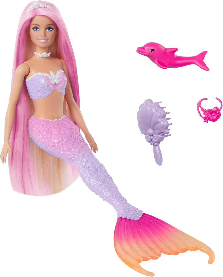 BARBIE Meerjungfrau-Puppe - Inspiriert von der Fernsehserie "Barbie Ein verborgener Zauber", mit Far