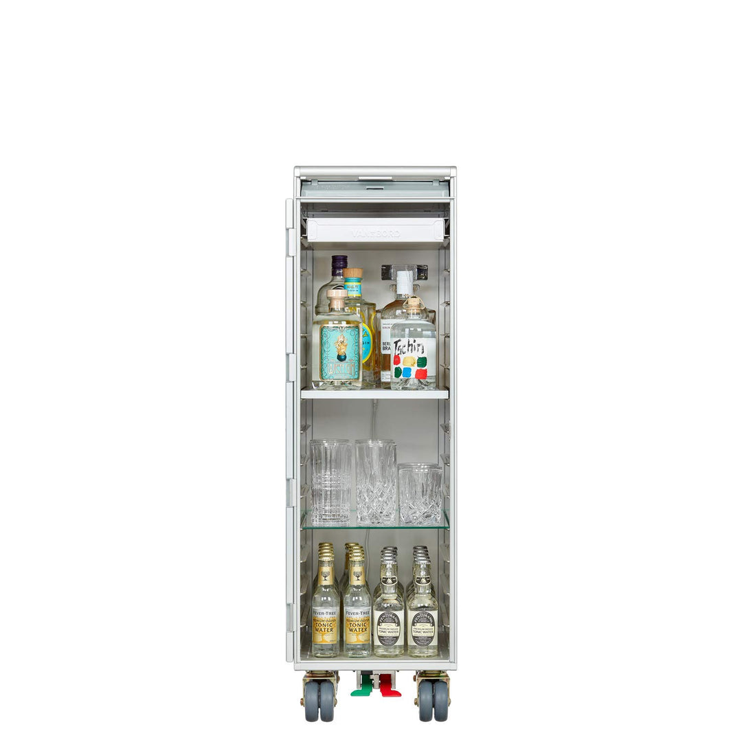 Ausstattungspaket für Flugzeugtrolleys und Airline Trolleys, Bar, KSSU-Norm Aluminium KSSU, Aluminiu