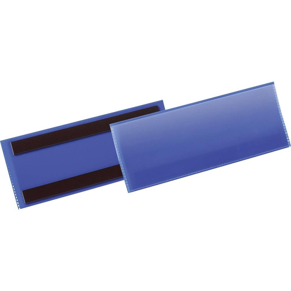 Durable Magnetische Etikettentasche, für Etiketten 1/2 A5 quer (210 x 74 mm), Packung à 50 Stück, du