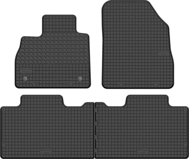 Gummimatten Gummi Fussmatten Satz für Renault Espace V (2015-2021) - Passgenau