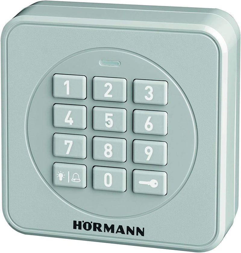 Hörmann Funk-Codetaster FCT3-1 BS (868 MHz, zur Steuerung von bis zu 3 Torantrieben, Tastatur beleuc