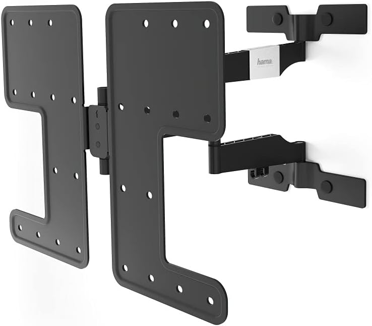 Hama TV Wandhalterung 32“ - 65“ (TV Halterung schwenkbar, neigbar, ausziehbar, geringer Wandabstand