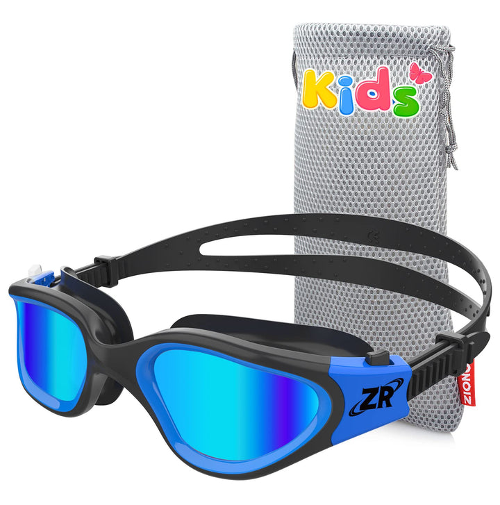 ZIONOR Schwimmbrille Kinder, G1MINI Polarisiert/non Polarisiert Komfortabel Kinder Schwimmbrille, An