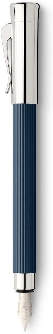 Graf von Faber-Castell 141711 - Füllfederhalter Tamitio Nachtblau, Federbreite F, 1 Stück