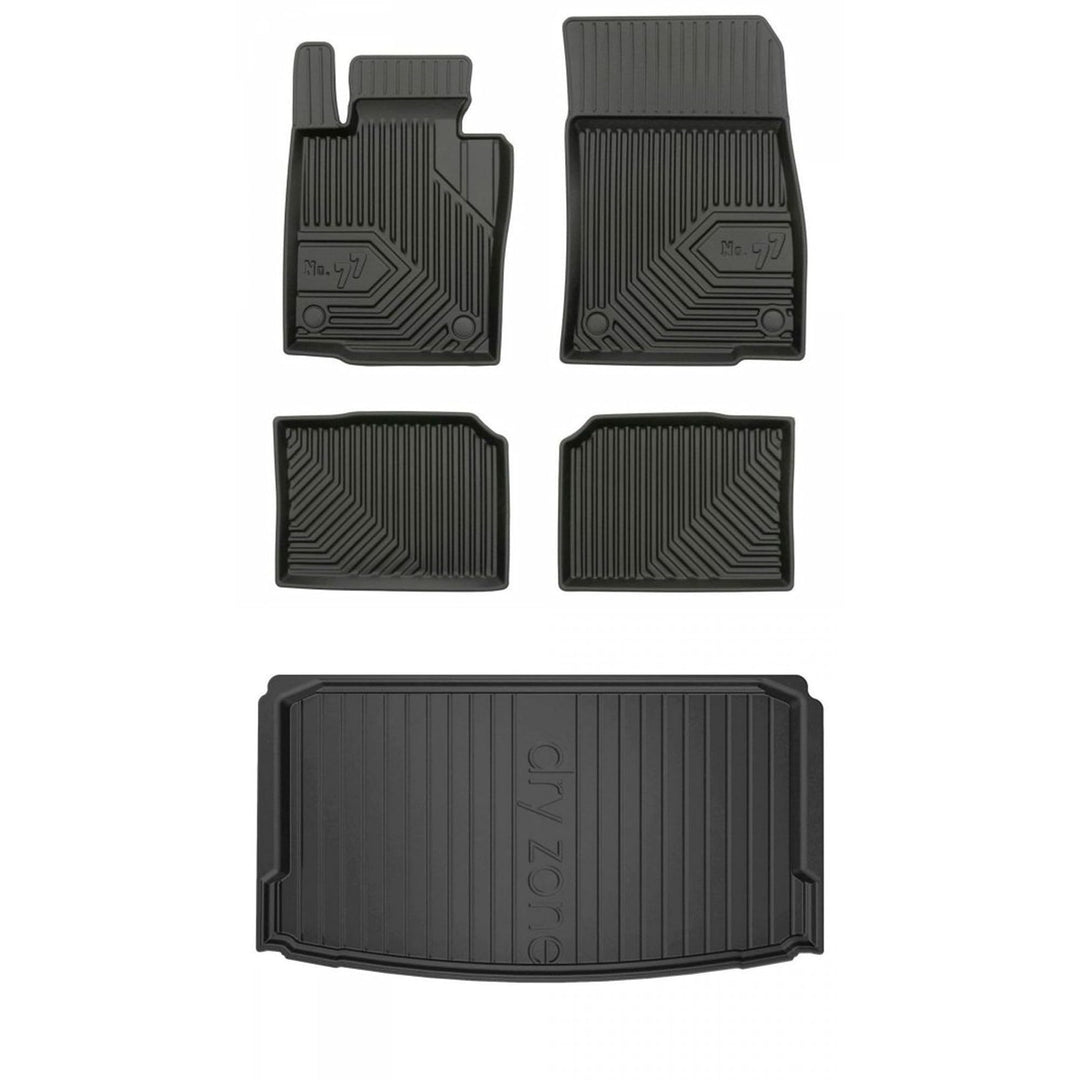 Satz Fussmatten und Gummimatte für Mini Countryman I R60 2010-2016