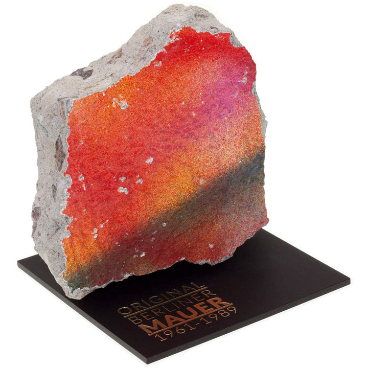 ORIGINAL Berliner Mauer-Stein | authentisches Stück mit Echtheitszertifikat | Handarbeit direkt aus