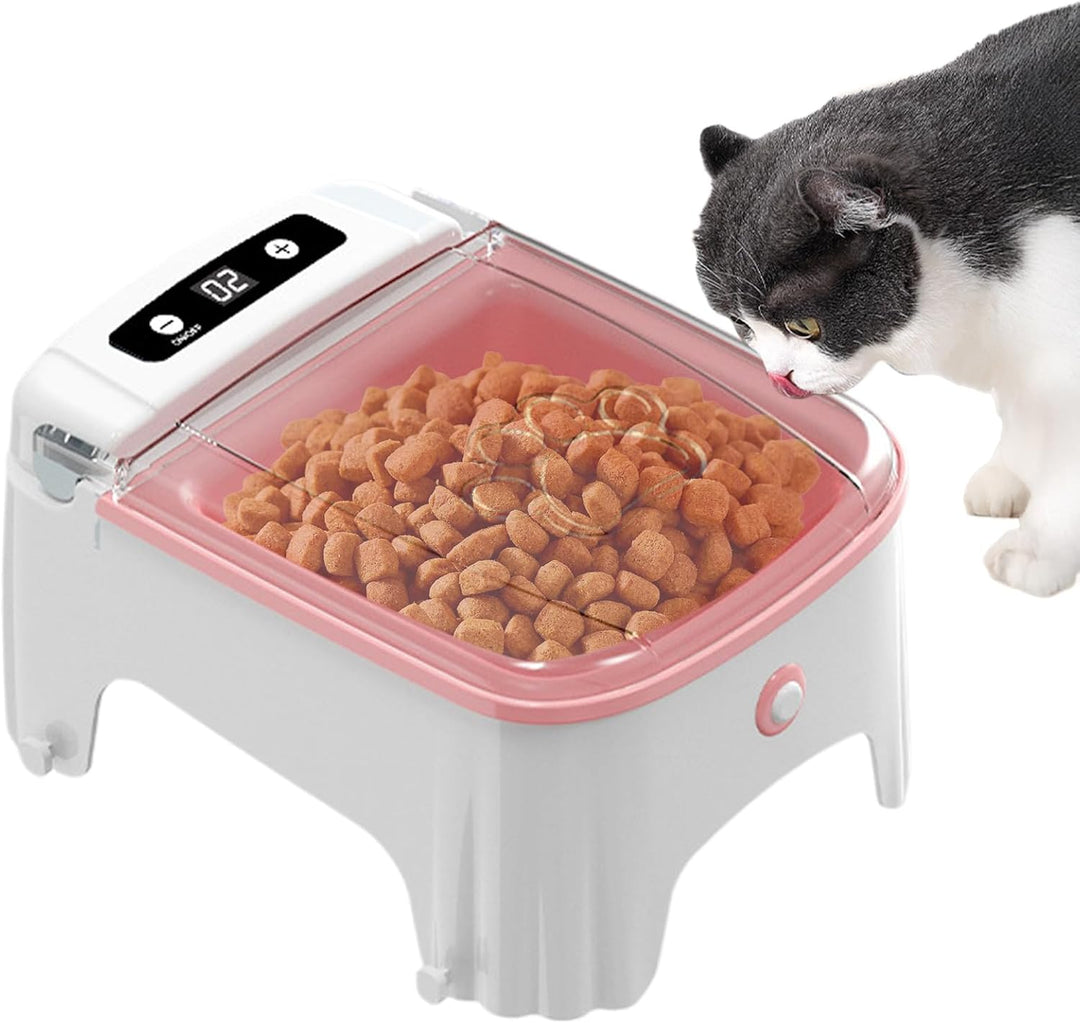 Tierfutterspender, Elektrischer Lebensmittelbehälter, Induktionsdeckelöffnung, Sensor-Katzenfuttersp