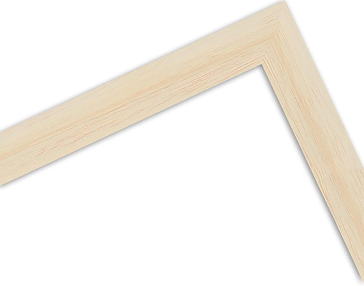 WANDStyle Bilderrahmen KLASSISCH 60x60 I Farbe: Natur I Holzbilderrahmen I Bilderrahmen Modern I Mad