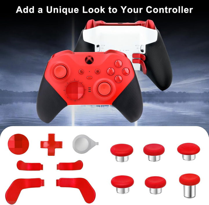 Replacement Thumbsticks for Xbox One Elite Series 2 Controller, Metal Magnetic joysticks Accessories