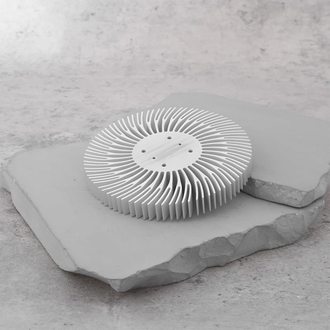2 Stücke 90mm X 10mm Runde Aluminium Kühlkörper Kühlung 10W LED Licht