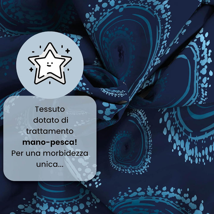Italian Bed Linen Fantasy Bettwäsche, Vortex, Kleine doppelte Vortex Kleine doppelte, Vortex Kleine